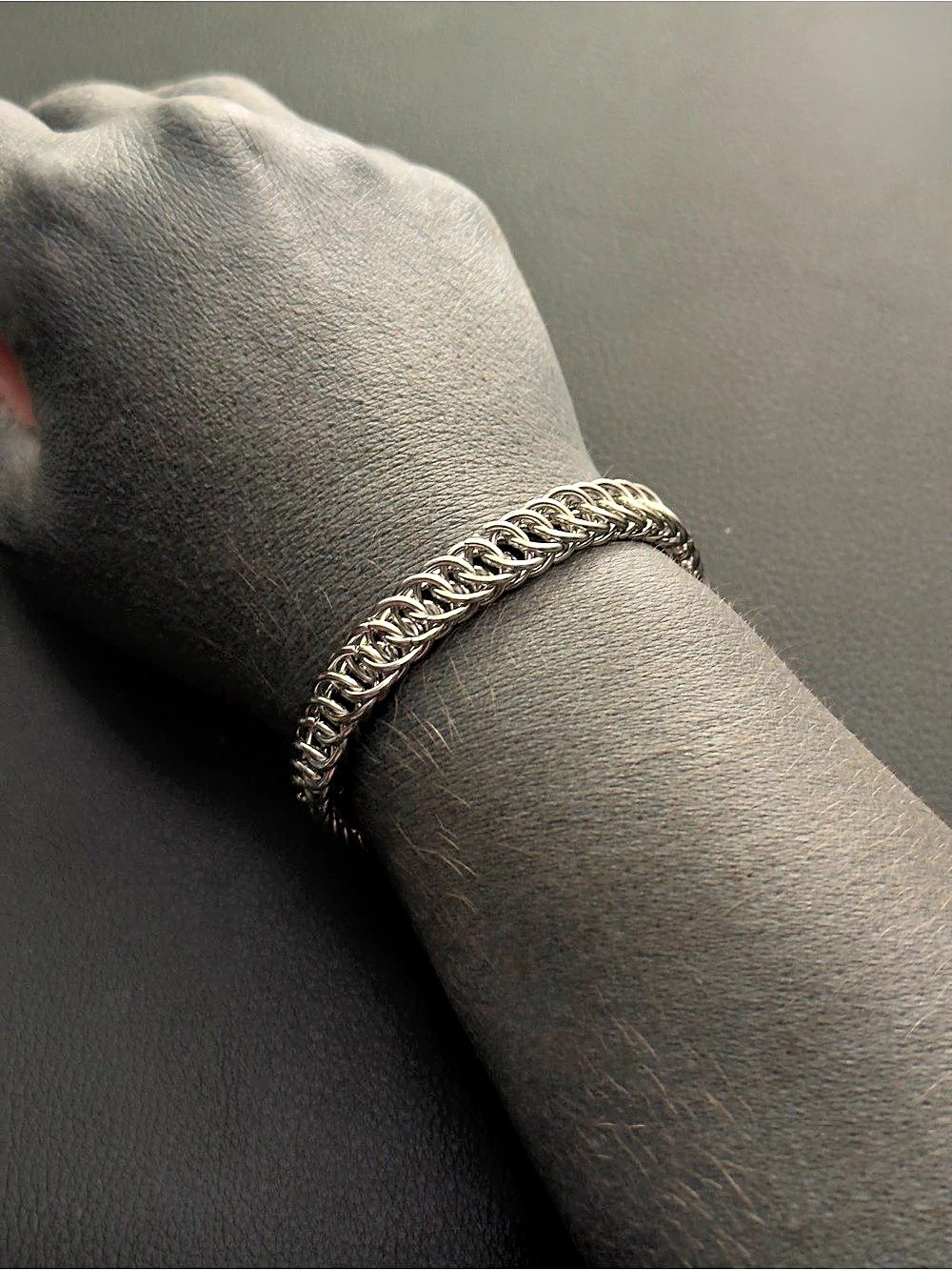 316 Stainless Steel Chainmail Bracelet